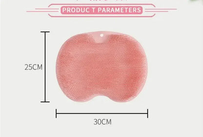 Reusable Silicone Foot & Back Scrubber Matt