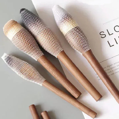 Japanese Raw Wool Walnut Handle Makeup Brush