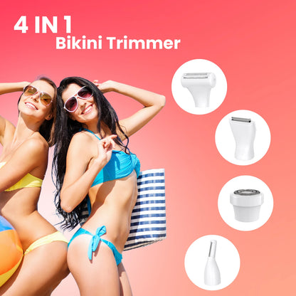 4in1 Electric Body Groomer For Women