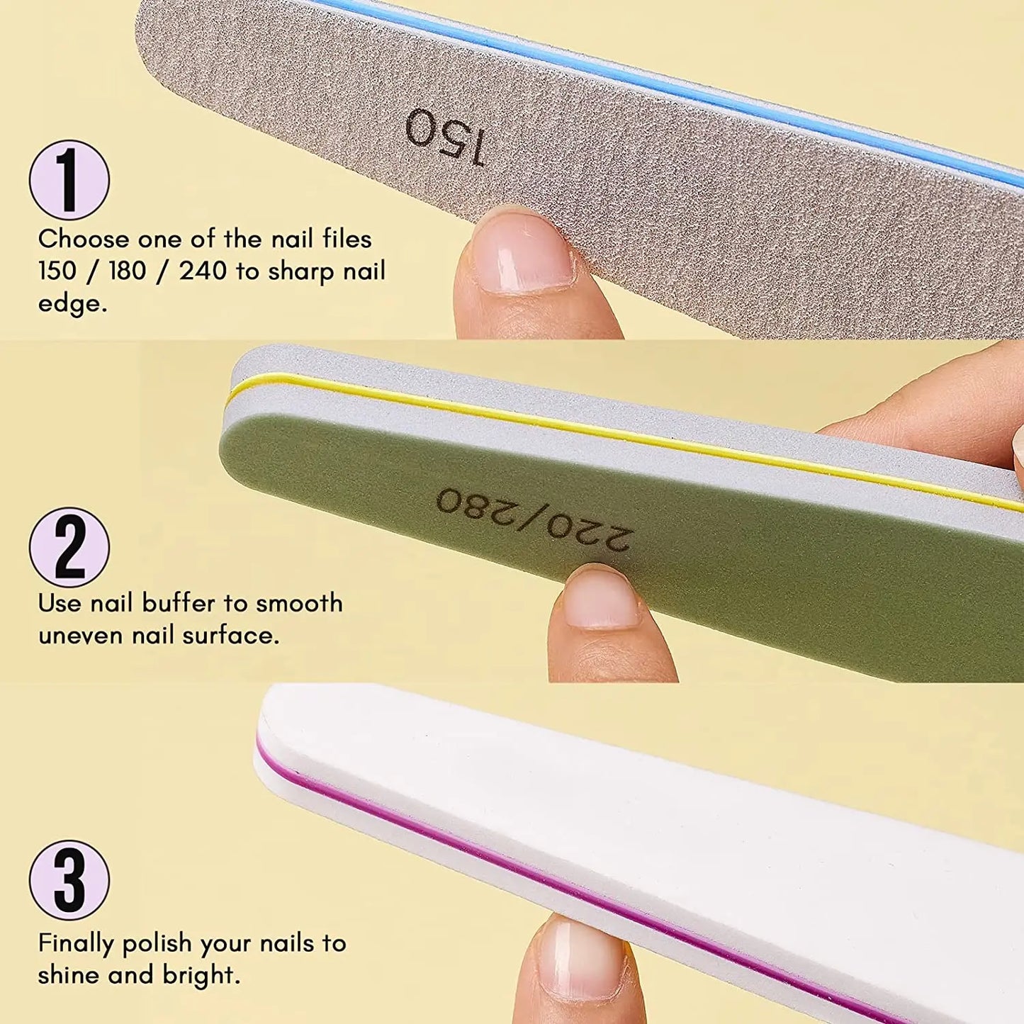 Nail File And Buffer Set