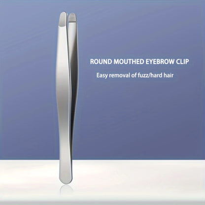 Stainless Steel High-precision Round Tweezers