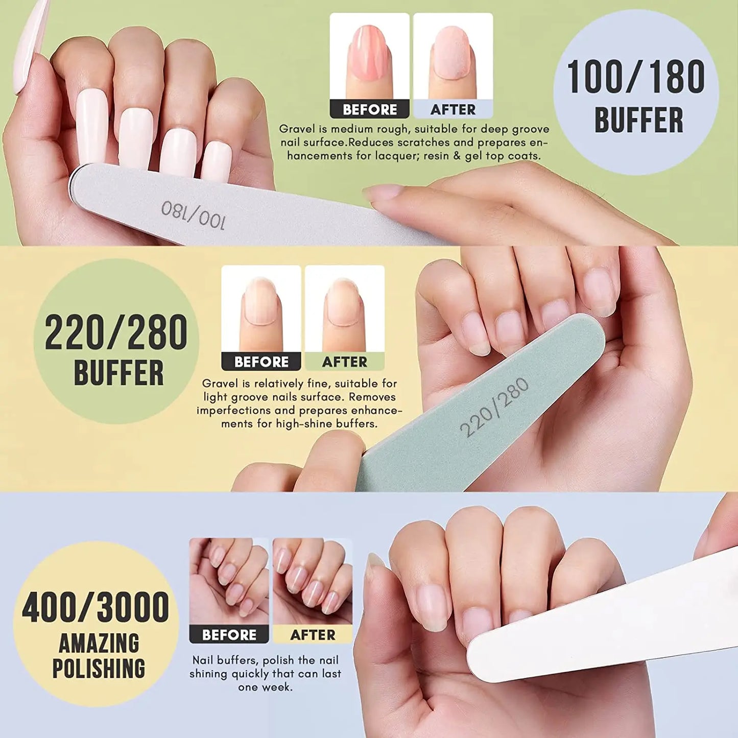 Nail File And Buffer Set