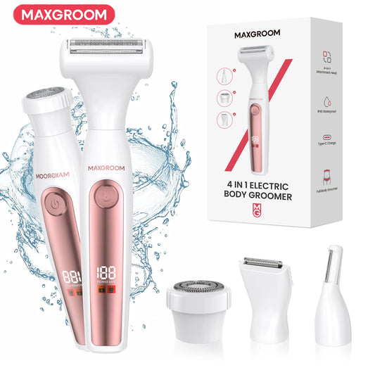 4in1 Electric Body Groomer For Women