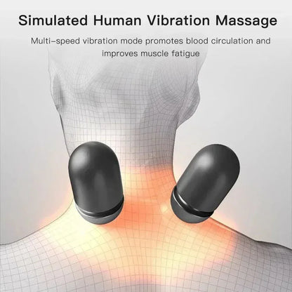 Heating Vibration Neck Massager Pillow
