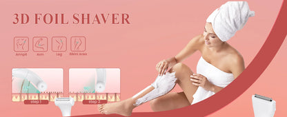 4in1 Electric Body Groomer For Women