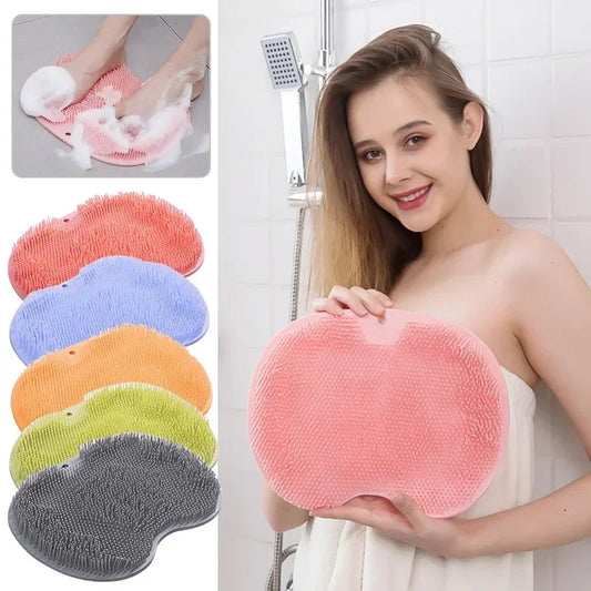 Reusable Silicone Foot & Back Scrubber Matt