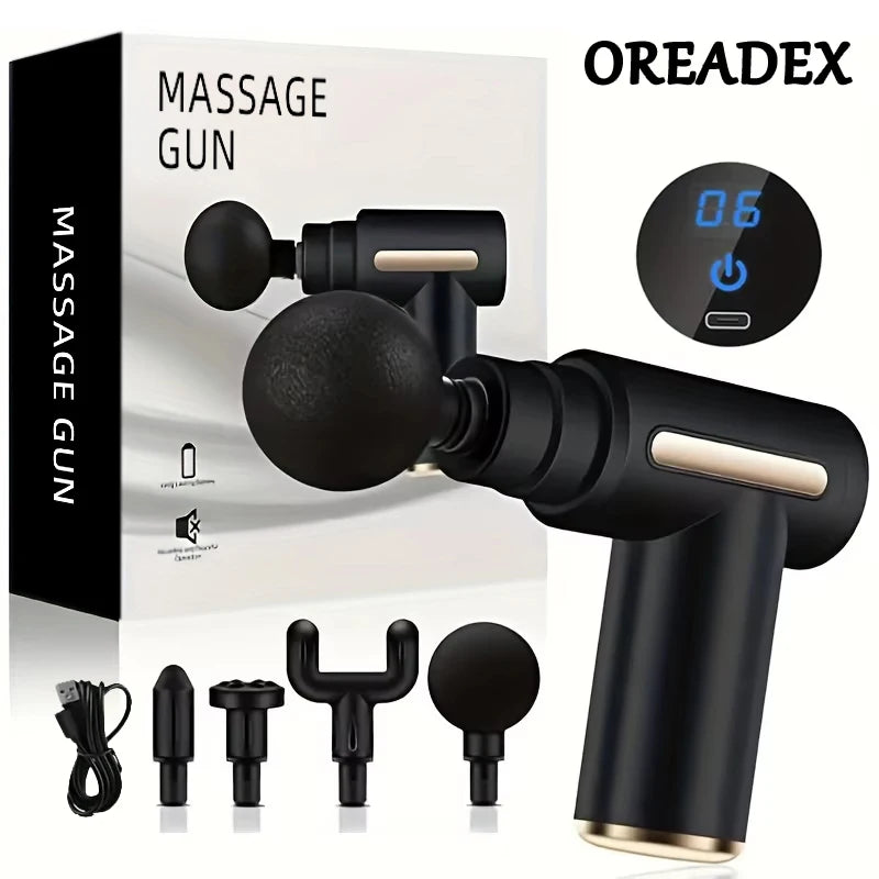 Portable Lightweight Deep Tissue Body Massage Gun