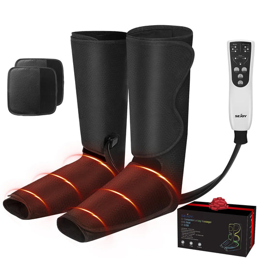Heated Air Compression Leg & Foot Massager