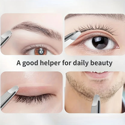 Stainless Steel High-precision Round Tweezers