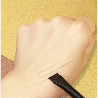Angled Flat Thin Eyebrow & Eyeliner Brush