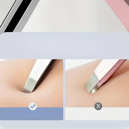 Stainless Steel High-precision Round Tweezers
