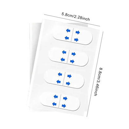 Portable Anti Wrinkle Beauty Stickers 60pcs
