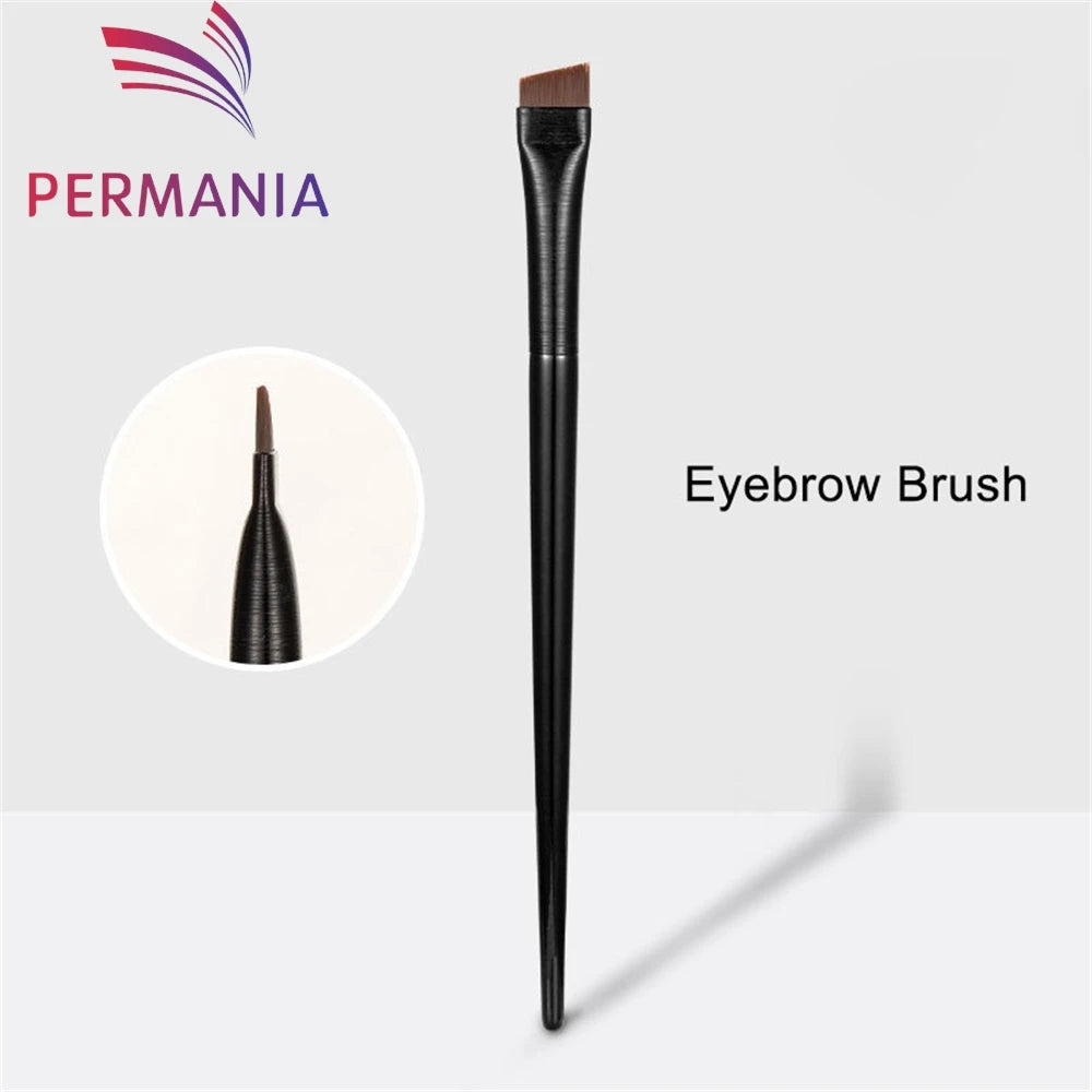 Angled Flat Thin Eyebrow & Eyeliner Brush
