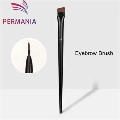 Angled Flat Thin Eyebrow & Eyeliner Brush