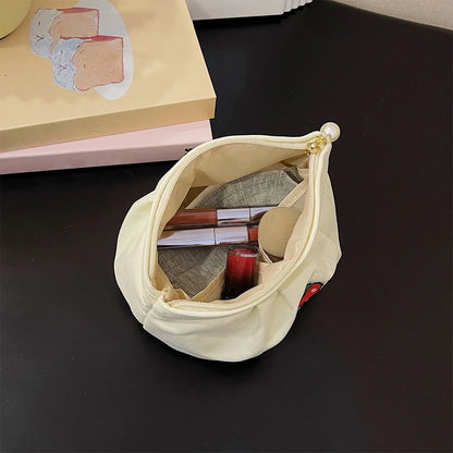 Cherry Embroidery Toiletry Bag