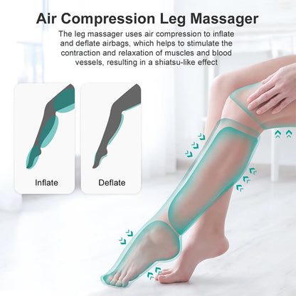 Air Compression Leg Foot Muscle Relaxation Massager