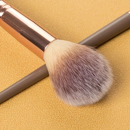 Double-Ended Foundation, Contour, Powder Makeup Brush