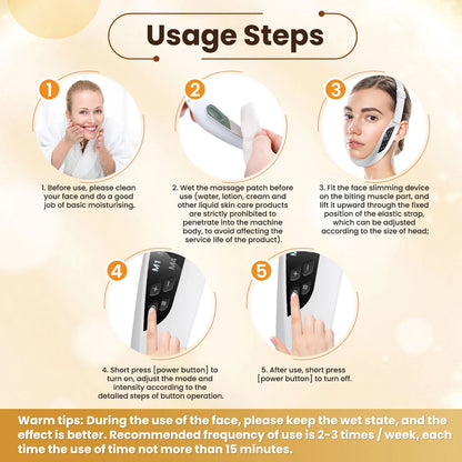 Electric V Micro-current Face & Double Chin Lifting Massager