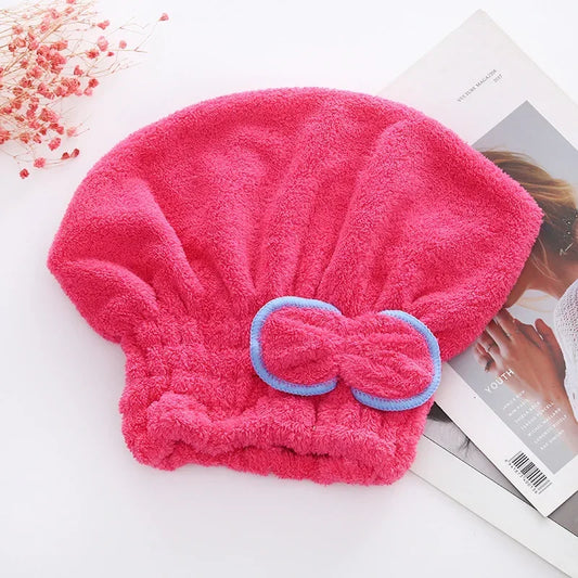Microfiber Quick Hair Drying Bath Towel Wrap